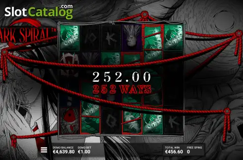 Скрин3. Dark Spiral слот