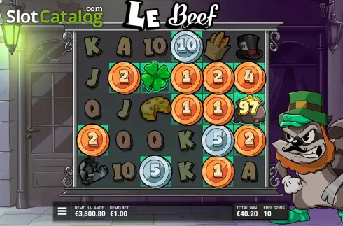 Скрин3. Le Beef слот