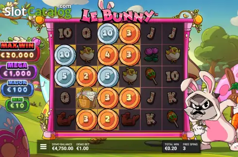 Скрин3. Le Bunny слот