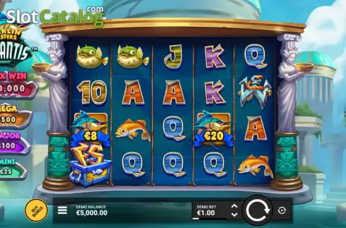 Скрин2. Marlin Masters Atlantis слот
