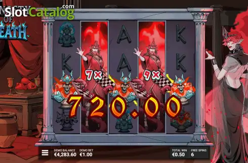 Скрин3. Dynasty of Death слот