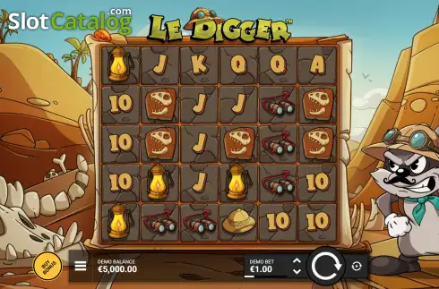 Скрин2. Le Digger слот