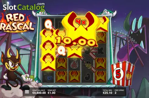 Скрин3. Red Rascal слот