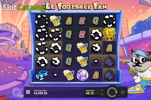 Скрин3. Le Football Fan слот