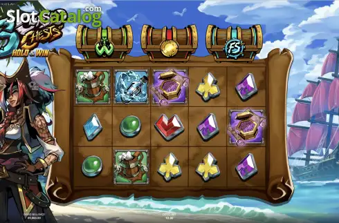Скрин2. 3 Cursed Chests слот