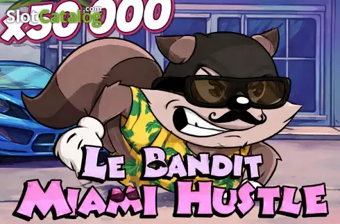 Le Bandit - Miami Hustle логотип Le Bandit - Miami Hustle логотип