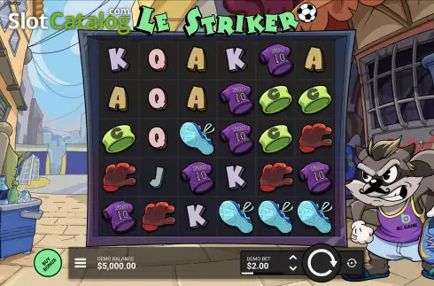 Скрин2. Le Striker слот
