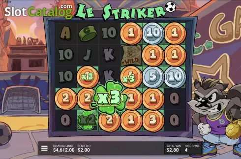Скрин3. Le Striker слот