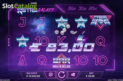 Скрин4. Retro Galaxy слот
