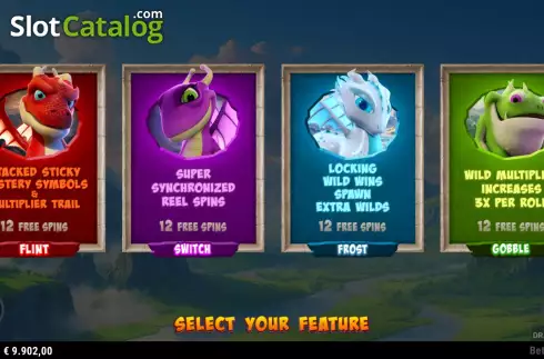 Скрин9. Dragonz 2 слот