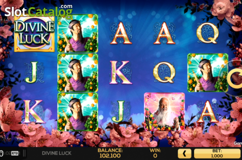 Скрин3. Divine Luck слот