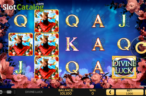 Скрин4. Divine Luck слот