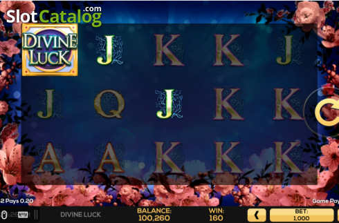 Скрин6. Divine Luck слот