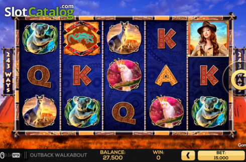 Скрин4. Outback Walkabout слот