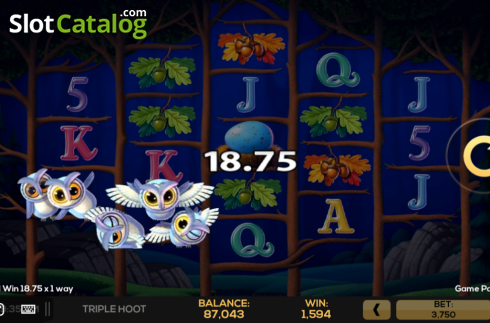 Скрин6. Triple Hoot слот
