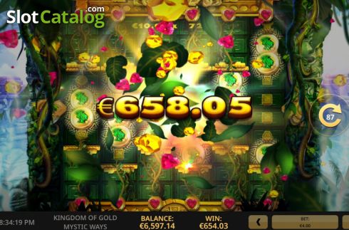 Скрин4. Kingdom of Gold: Mystic Ways слот