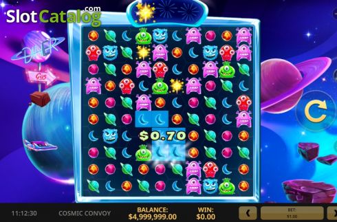 Скрин3. Cosmic Convoy слот