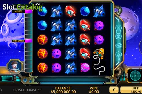 Скрин2. Crystal Chasers слот