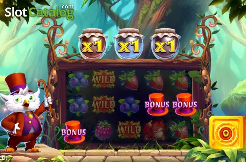 Скрин4. Hootie's Fortune слот