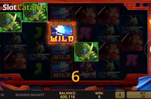 Скрин3. Bushido Bounty слот
