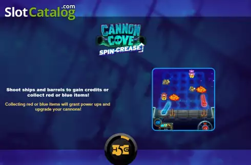 Скрин2. Cannon Cove слот