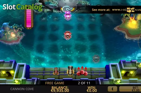 Скрин8. Cannon Cove слот