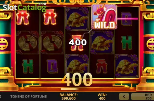 Скрин3. Tokens Of Fortune слот