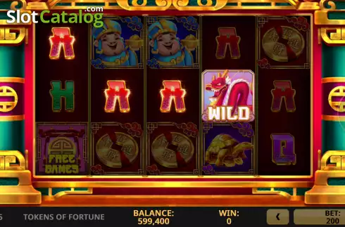 Скрин4. Tokens Of Fortune слот