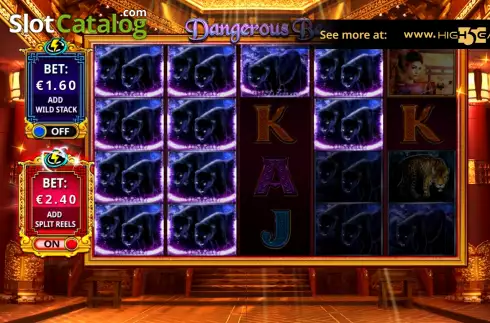 Скрин4. Dangerous Beauty Jackpot слот
