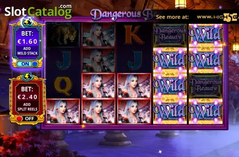 Скрин7. Dangerous Beauty Jackpot слот