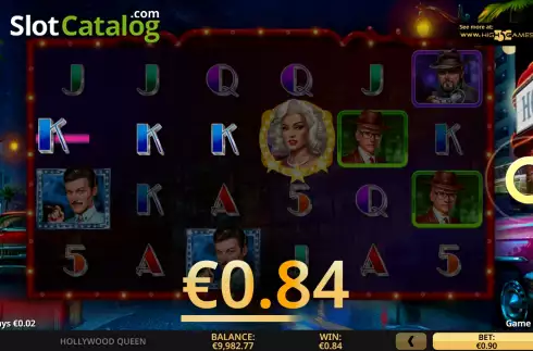 Скрин4. Hollywood Queen слот