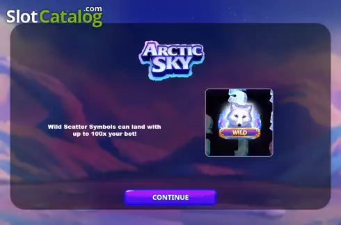 Скрин2. Arctic Sky слот