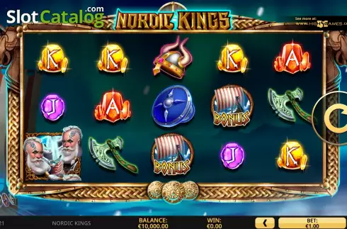 Скрин2. Nordic Kings слот