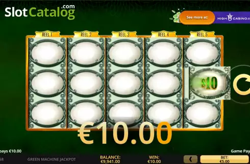 Скрин5. Green Machine Deluxe Jackpot слот