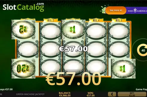 Скрин6. Green Machine Deluxe Jackpot слот