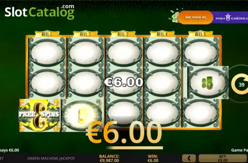 Скрин7. Green Machine Deluxe Jackpot слот