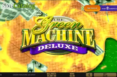 Скрин8. Green Machine Deluxe Jackpot слот