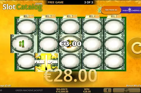 Скрин9. Green Machine Deluxe Jackpot слот