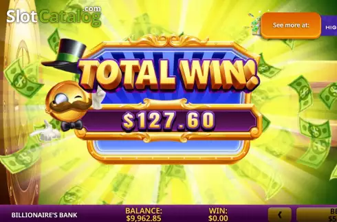 Скрин3. Billionaire's Bank слот