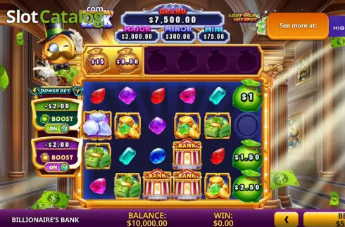 Скрин2. Billionaire's Bank слот
