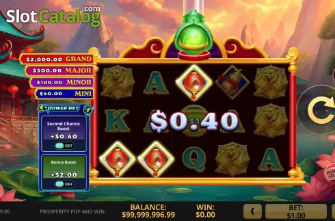 Скрин3. Prosperity Pop and Win слот