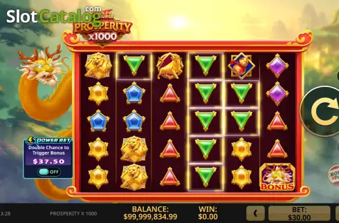 Скрин3. Prosperity X 1000 слот