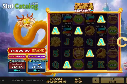 Скрин3. Dragon's Blessings Prize Path слот