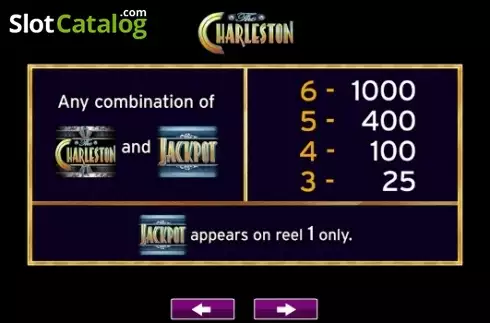 Скрин4. The Charleston слот