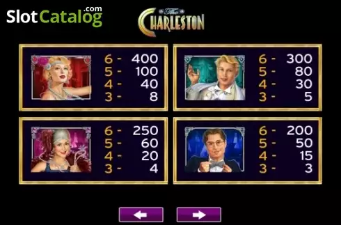 Скрин5. The Charleston слот