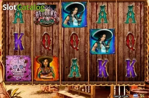 Скрин2. The Lovely Outlaws слот