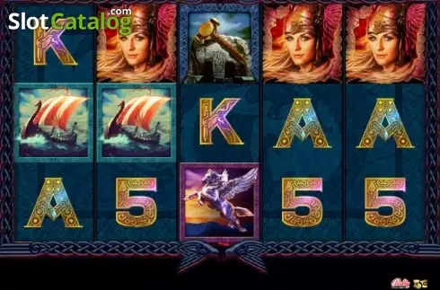 Скрин2. Valkyrie Queen слот