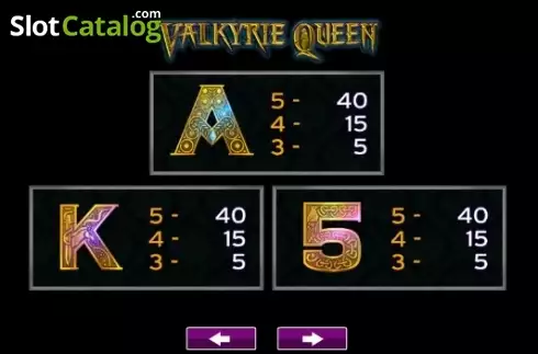 Скрин5. Valkyrie Queen слот