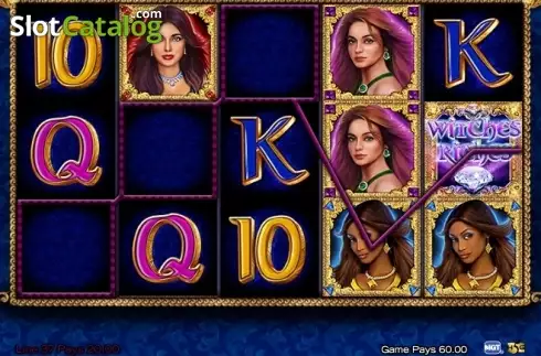 Скрин3. Witches Riches слот