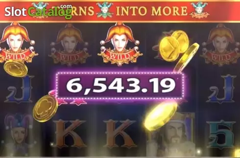 Скрин2. Joker's Riches слот